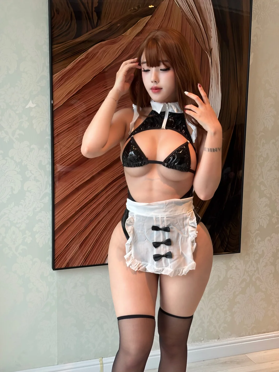 钛合金TiTi - 专属女仆 [55P-137MB] tg@simisebaisi 【丝足阁】048.webp